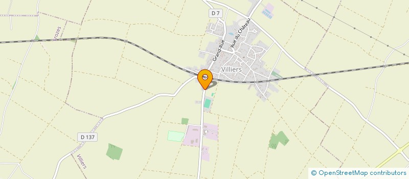 localisation de l'entreprise MADAME PATRICIA MARCEAU  VILLIERS