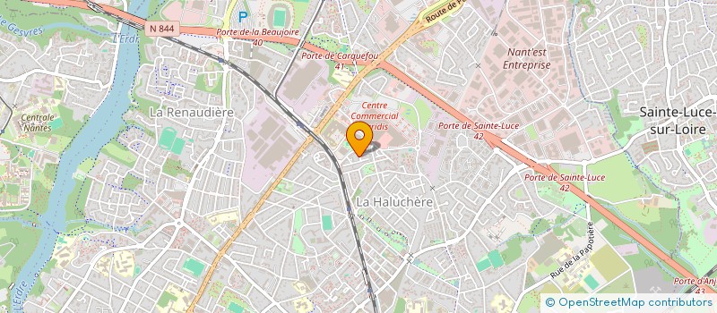 localisation de l'entreprise MADAME PATRICIA MARCHAND à NANTES