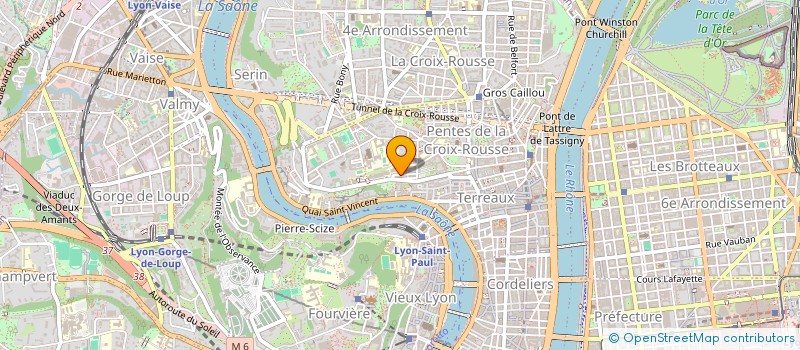 localisation de l'entreprise MADAME PATRICIA MARCIC à LYON
