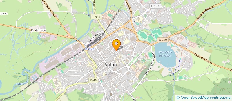 localisation de l'entreprise MADAME PATRICIA MARILLER à AUTUN