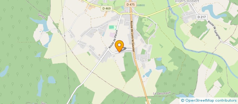 localisation de l'entreprise MADAME PATRICIA MARLIN  SOUVANS