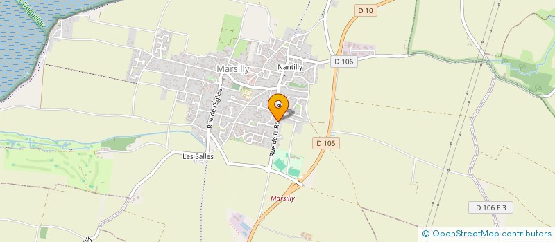 localisation de l'entreprise MADAME PATRICIA MAROT  MARSILLY