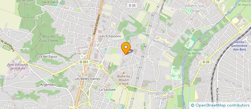 localisation de l'entreprise MADAME PATRICIA MARSAUCHE  LONGPONT-SUR-ORGE