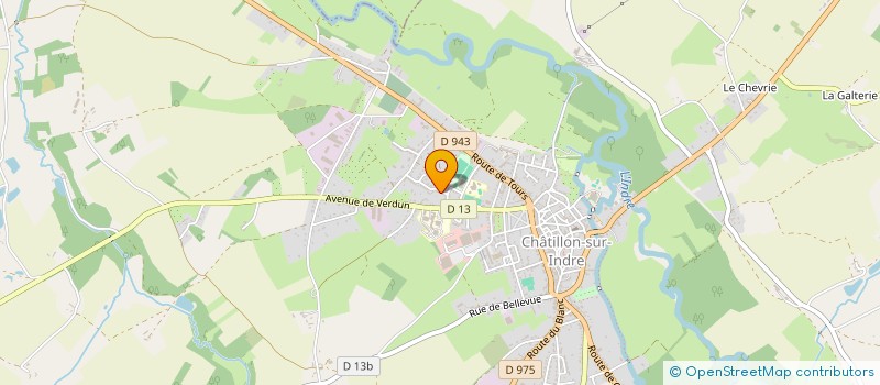 localisation de l'entreprise MADAME PATRICIA MARTIN à CHATILLON-SUR-INDRE
