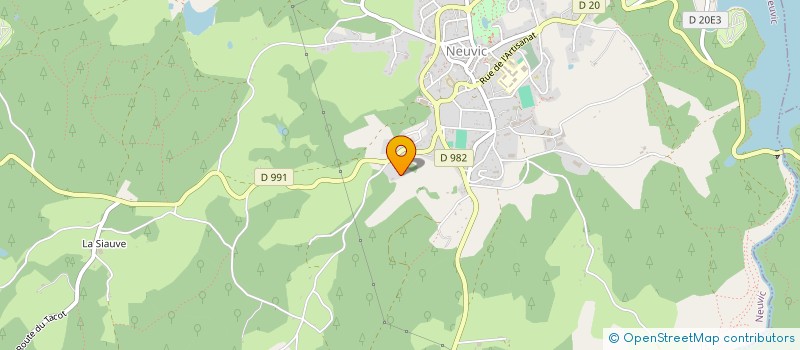 localisation de l'entreprise MADAME PATRICIA MASO  NEUVIC