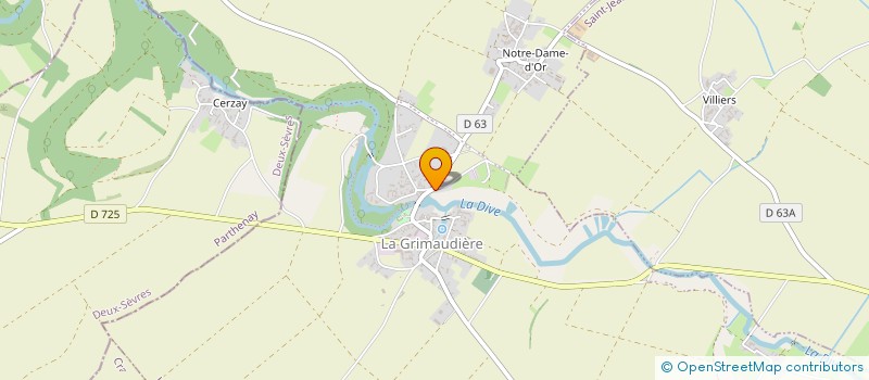 localisation de l'entreprise MADAME PATRICIA MASSON  LA GRIMAUDIERE