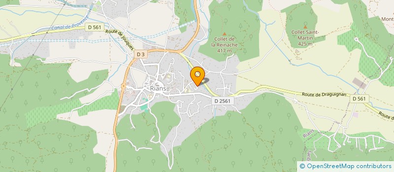 localisation de l'entreprise MADAME PATRICIA MASSON  RIANS