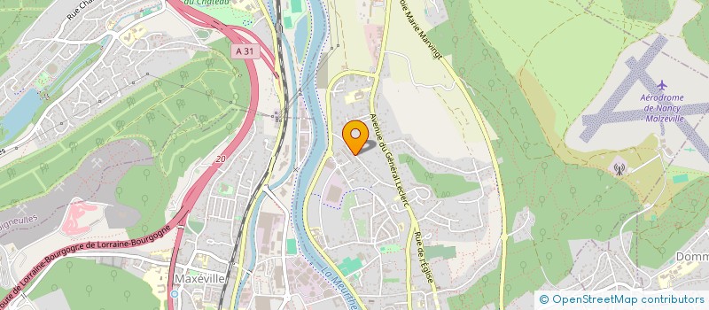 localisation de l'entreprise MADAME PATRICIA MATHIEU  MALZEVILLE