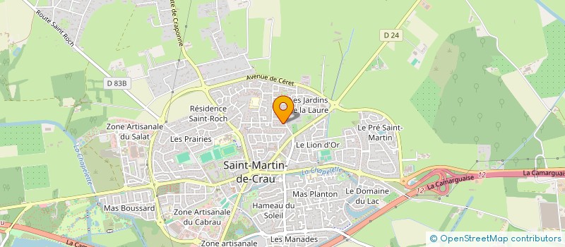 localisation de l'entreprise MADAME PATRICIA MAURY  SAINT-MARTIN-DE-CRAU