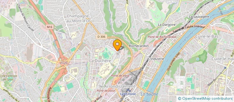 localisation de l'entreprise MADAME PATRICIA MAZET à LYON
