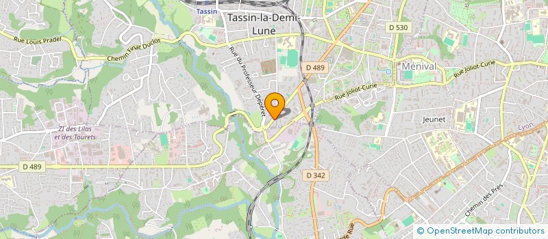 localisation de l'entreprise MADAME PATRICIA MAZOYER  TASSIN-LA-DEMI-LUNE