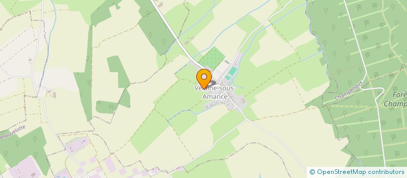 localisation de l'entreprise MADAME PATRICIA MEAUX  VELAINE-SOUS-AMANCE