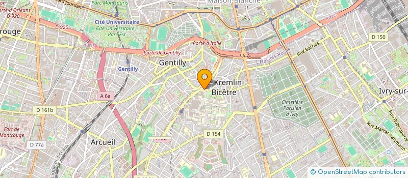localisation de l'entreprise MADAME PATRICIA MEJIAS SALAS à LE KREMLIN-BICETRE
