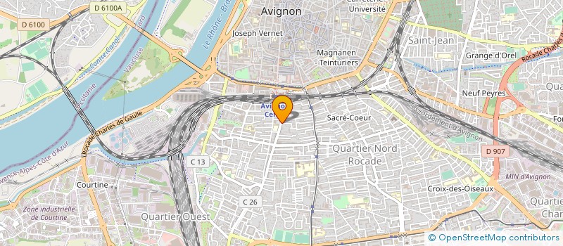 localisation de l'entreprise MADAME PATRICIA MERCOIRET à AVIGNON