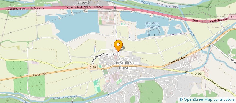 localisation de l'entreprise MADAME PATRICIA MERSSEMAN  PEYROLLES-EN-PROVENCE