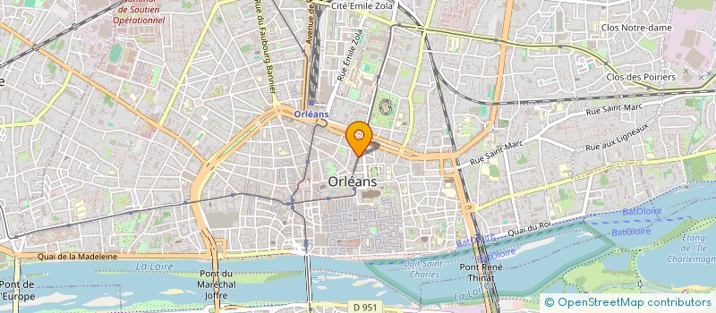 localisation de l'entreprise MADAME PATRICIA MICALLEF  ORLEANS