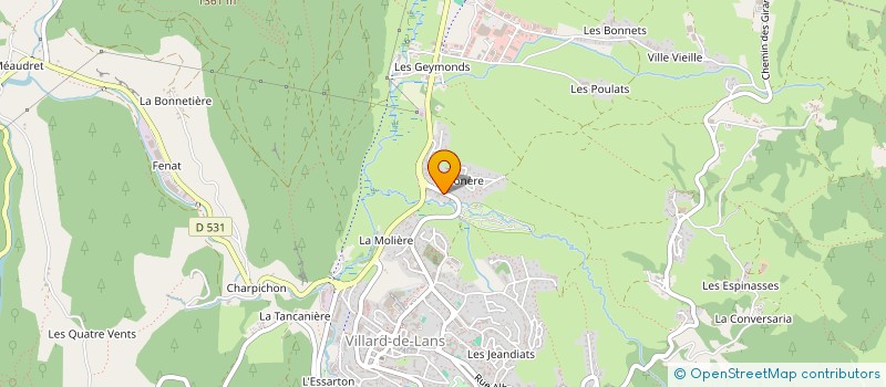 localisation de l'entreprise MADAME PATRICIA MICHEL à VILLARD-DE-LANS