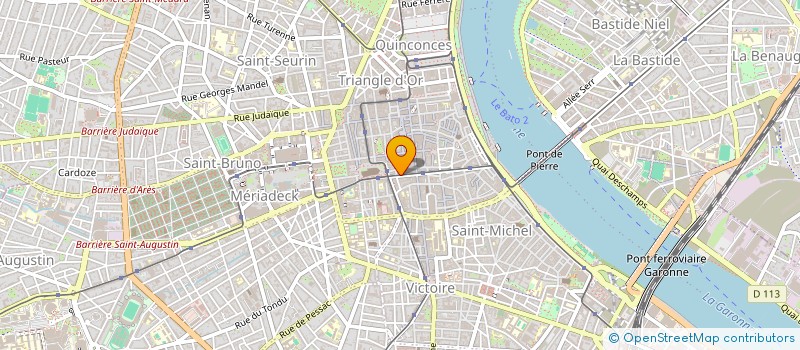 localisation de l'entreprise MADAME PATRICIA MISSIAEN  BORDEAUX