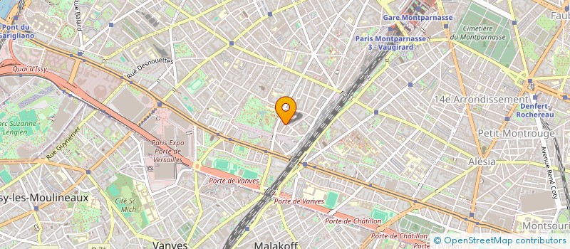 localisation de l'entreprise MADAME PATRICIA MORAUD  PARIS