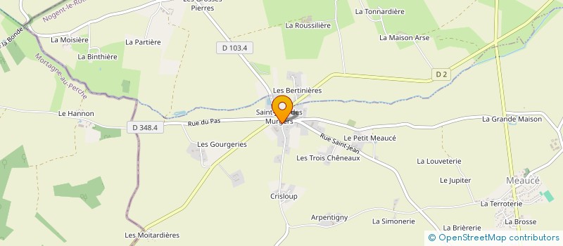 localisation de l'entreprise MADAME PATRICIA MOREAU à MEAUCE