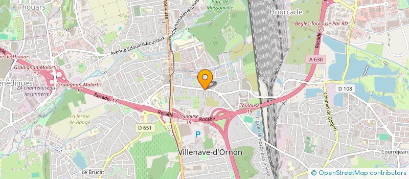 localisation de l'entreprise MADAME PATRICIA MOREL à VILLENAVE-D'ORNON