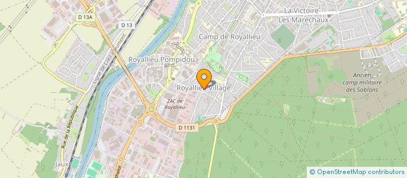 localisation de l'entreprise MADAME PATRICIA MOREL  COMPIEGNE