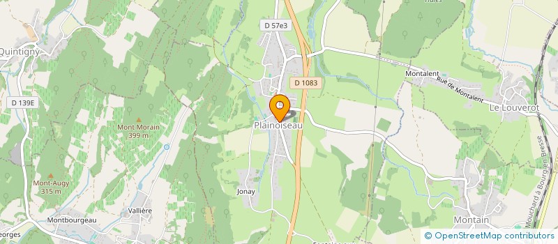 localisation de l'entreprise MADAME PATRICIA MORET  PLAINOISEAU