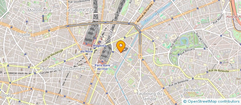 localisation de l'entreprise MADAME PATRICIA MORILLEAU à PARIS
