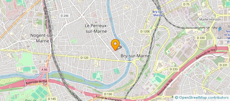 localisation de l'entreprise MADAME PATRICIA MORRONI  LE PERREUX-SUR-MARNE