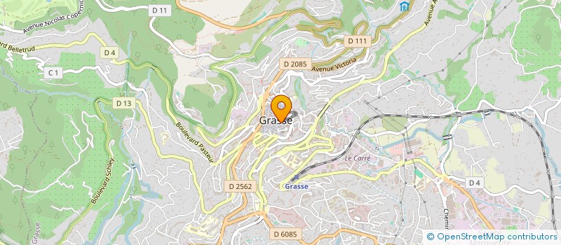 localisation de l'entreprise MADAME PATRICIA MORTIGLIENCO  GRASSE