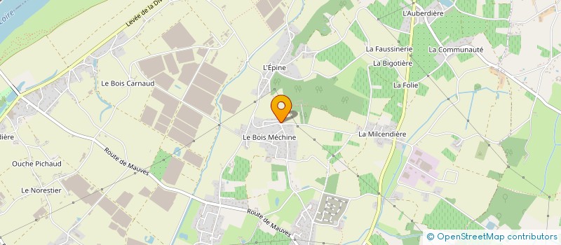 localisation de l'entreprise MADAME PATRICIA MOSTEAU  DIVATTE-SUR-LOIRE