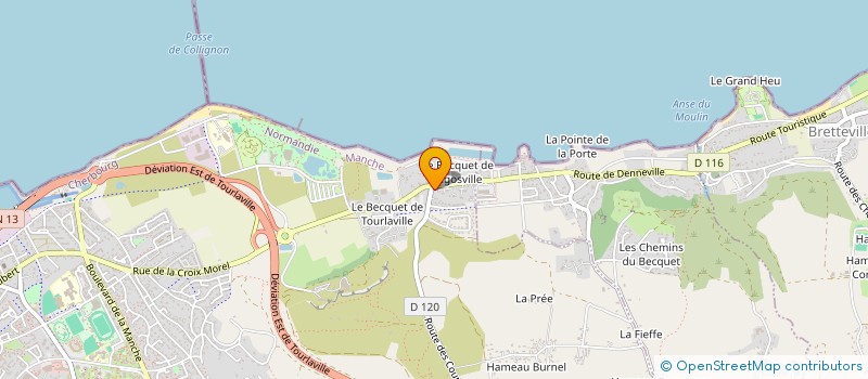 localisation de l'entreprise MADAME PATRICIA MOUCHEL à CHERBOURG-EN-COTENTIN