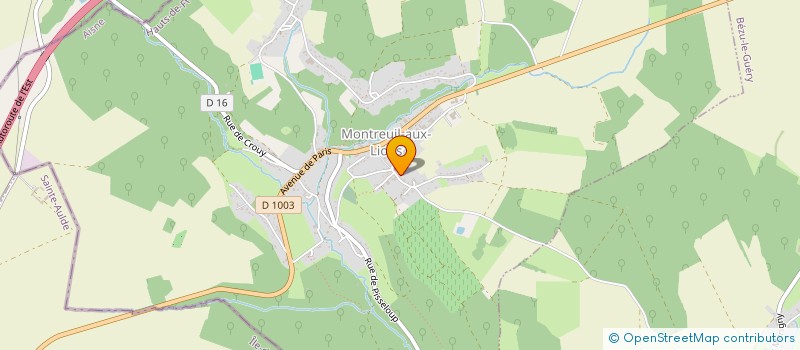 localisation de l'entreprise MADAME PATRICIA MOUGENOT  PAVANT