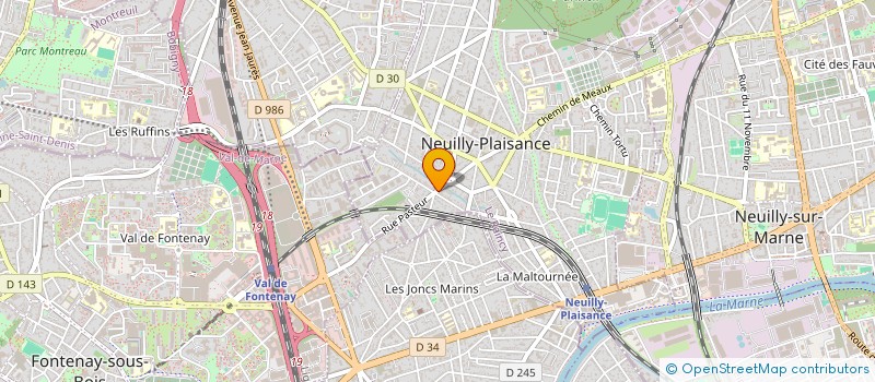 localisation de l'entreprise MADAME PATRICIA MUNOZ OVIEDO à NEUILLY-PLAISANCE