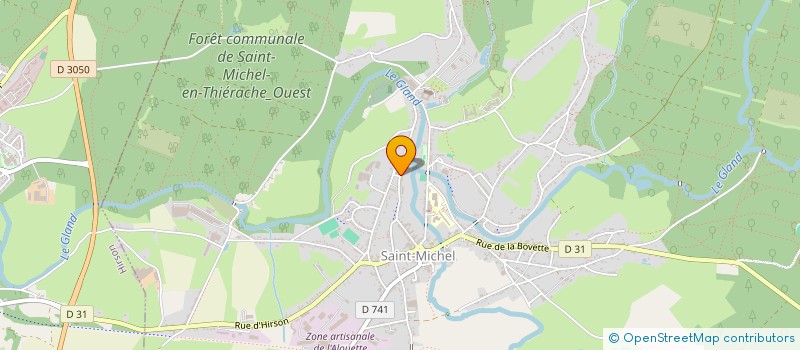 localisation de l'entreprise MADAME PATRICIA MUSSCHEBROECK  SAINT-MICHEL