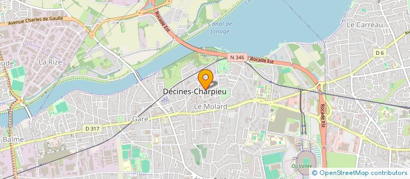 localisation de l'entreprise MADAME PATRICIA NABAS  DECINES-CHARPIEU