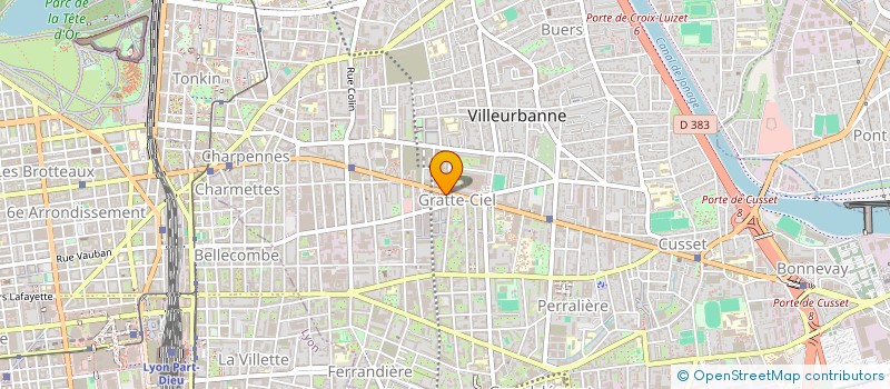 localisation de l'entreprise MADAME PATRICIA NAKACHE à VILLEURBANNE