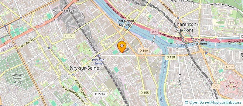 localisation de l'entreprise MADAME PATRICIA NAULEAU  IVRY-SUR-SEINE