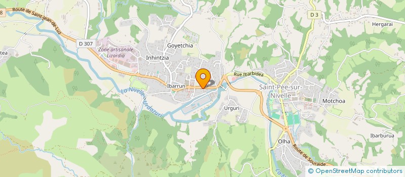 localisation de l'entreprise MADAME PATRICIA NAVARRO  SAINT-PEE-SUR-NIVELLE