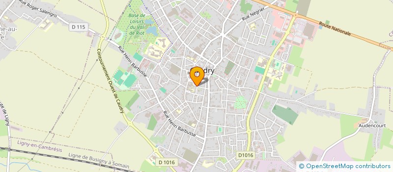 localisation de l'entreprise MADAME PATRICIA NAVEZ  CAUDRY