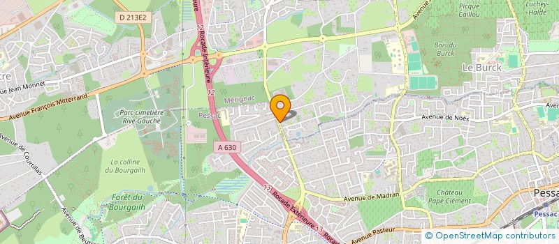 localisation de l'entreprise MADAME PATRICIA NEDEL  GUJAN-MESTRAS