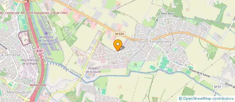 localisation de l'entreprise MADAME PATRICIA NGASSEMA  QUINT-FONSEGRIVES