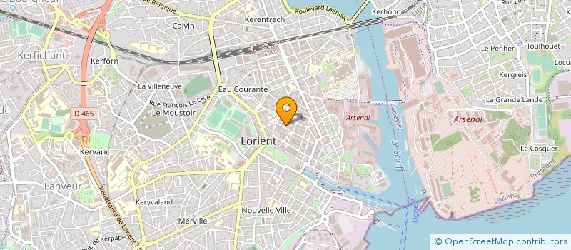 localisation de l'entreprise MADAME PATRICIA NICOL à LORIENT
