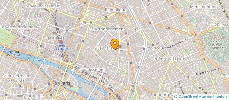 localisation de l'entreprise MADAME PATRICIA NIDDAM à PARIS