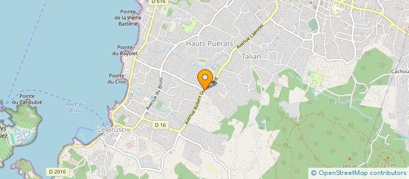 localisation de l'entreprise MADAME PATRICIA NIN à SIX-FOURS-LES-PLAGES