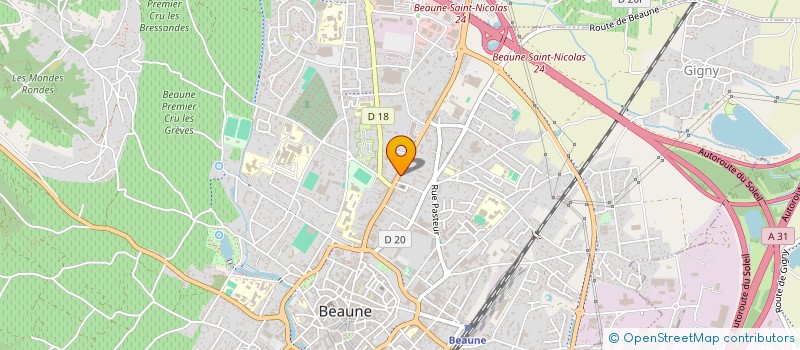 localisation de l'entreprise MADAME PATRICIA NOEL à BEAUNE