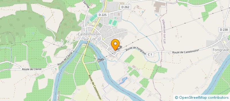 localisation de l'entreprise MADAME PATRICIA NUNEZ  CASTELMORON-SUR-LOT