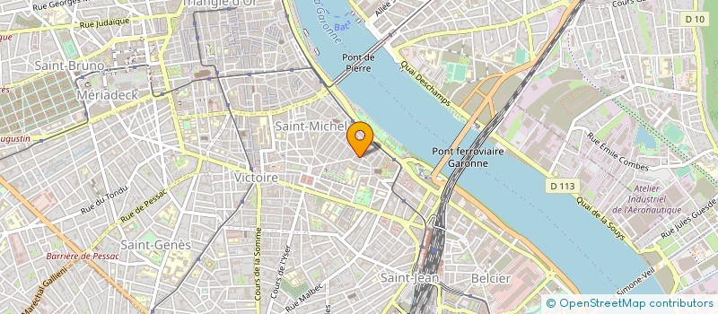 localisation de l'entreprise MADAME PATRICIA OBADIA à BORDEAUX
