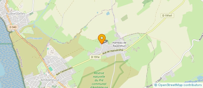 localisation de l'entreprise MADAME PATRICIA OBERT  AMBLETEUSE