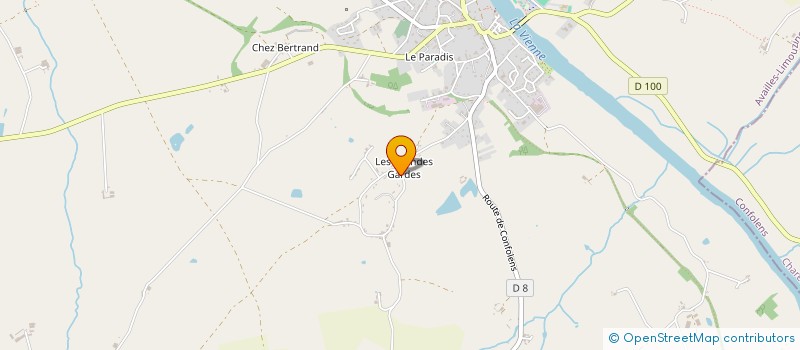 localisation de l'entreprise MADAME PATRICIA OBERTI  AVAILLES-LIMOUZINE